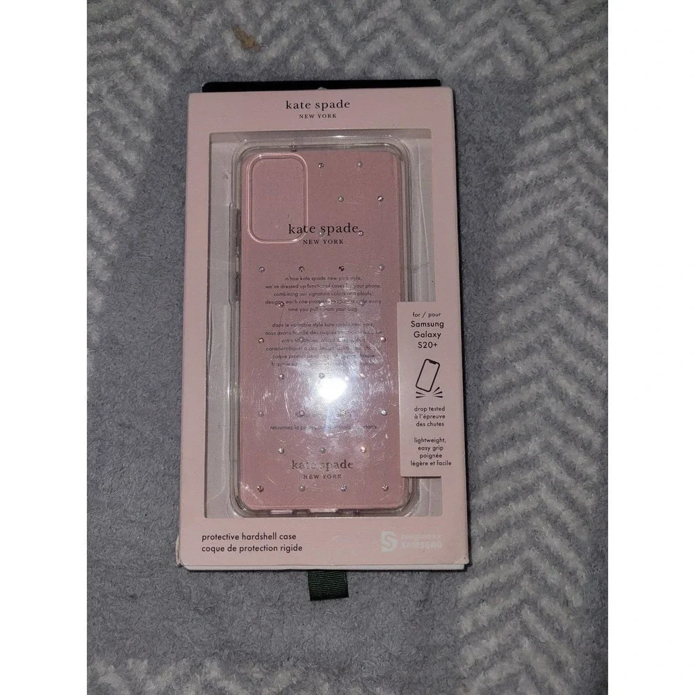 Kate Spade rhinestone phone case Samsung s20+